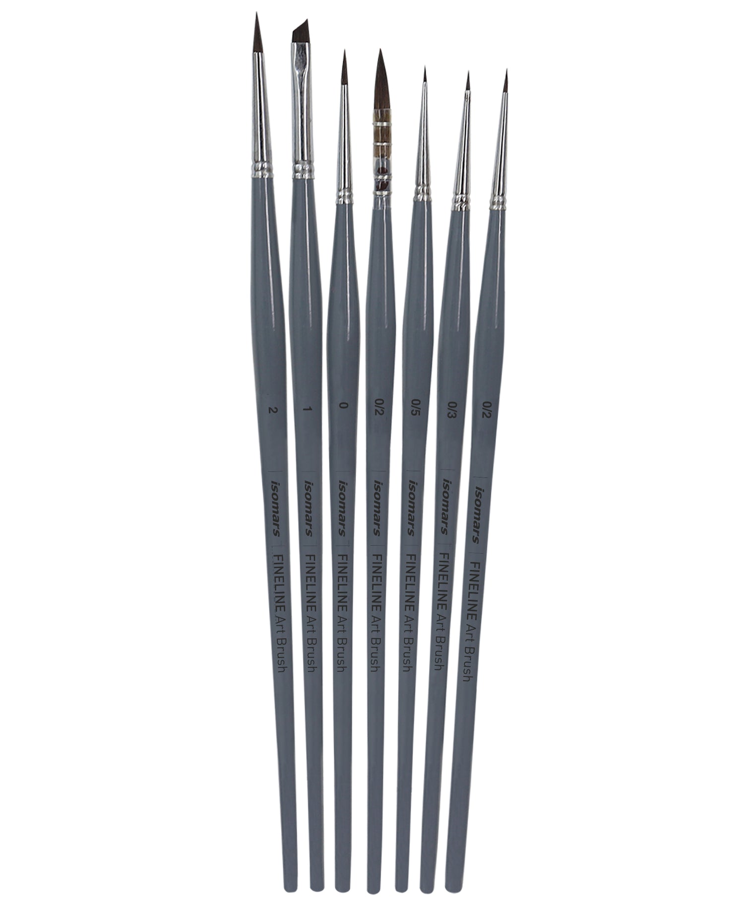 Precision Spotter Brushes For Fine Line Artwork And Decorative Painting