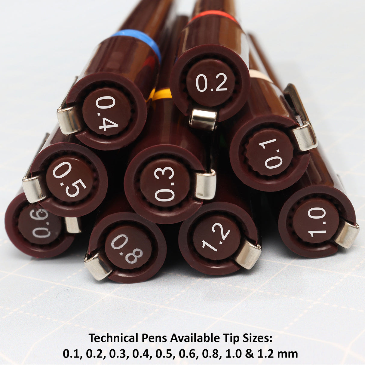 Precision Steel Tip Technical Pen for Mandala Art and Detailed Line Work