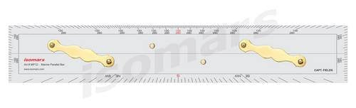 Professional Marine Navigation Tools with Acrylic and Brass Construction