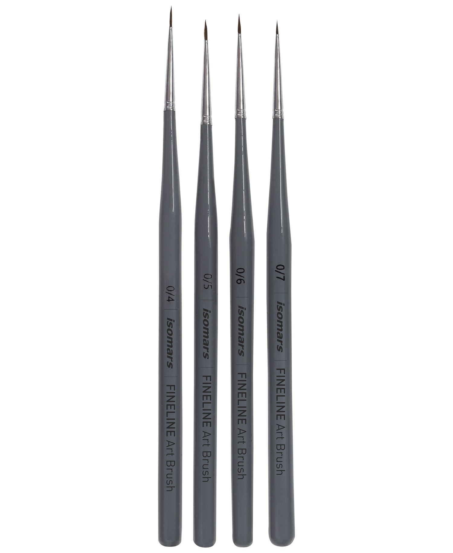 Professional Synthetic Detail Paint Brushes For Watercolor Acrylic And Nail Art