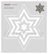 Isomars Quilting Template Article 7 – 3 mm Thick Acrylic Patchwork & Apparel Design Stencil | Transparent Fabric Cutting Tool for Beginners, Quilters & Costume Designers