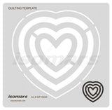 Isomars Quilting Template Acrylic Stencil
