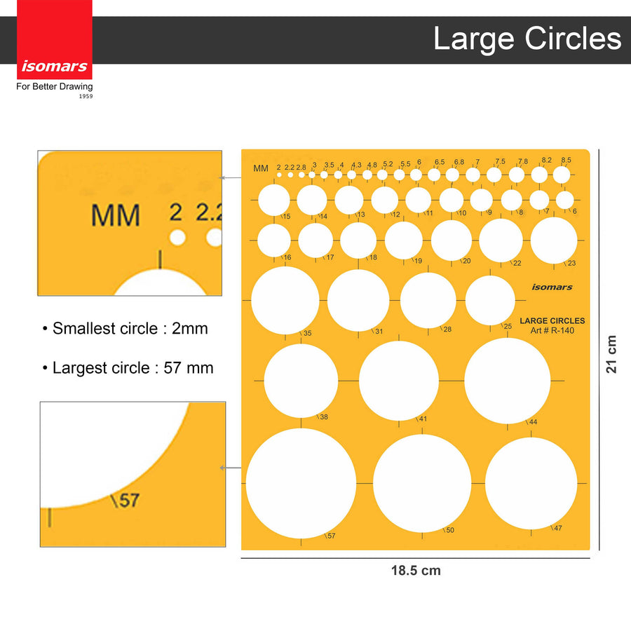 Large Circles Template