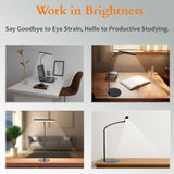 Round Base LED Monitor Lamp for Reading Study Office and Workbench
