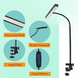 USB Powered Compact Clamp LED Desk Lamp for Focused Study and Workstation Use