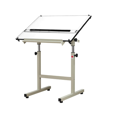 Isomars A1 Adjustable Drafting Table with Parallel Motion Scale Grey