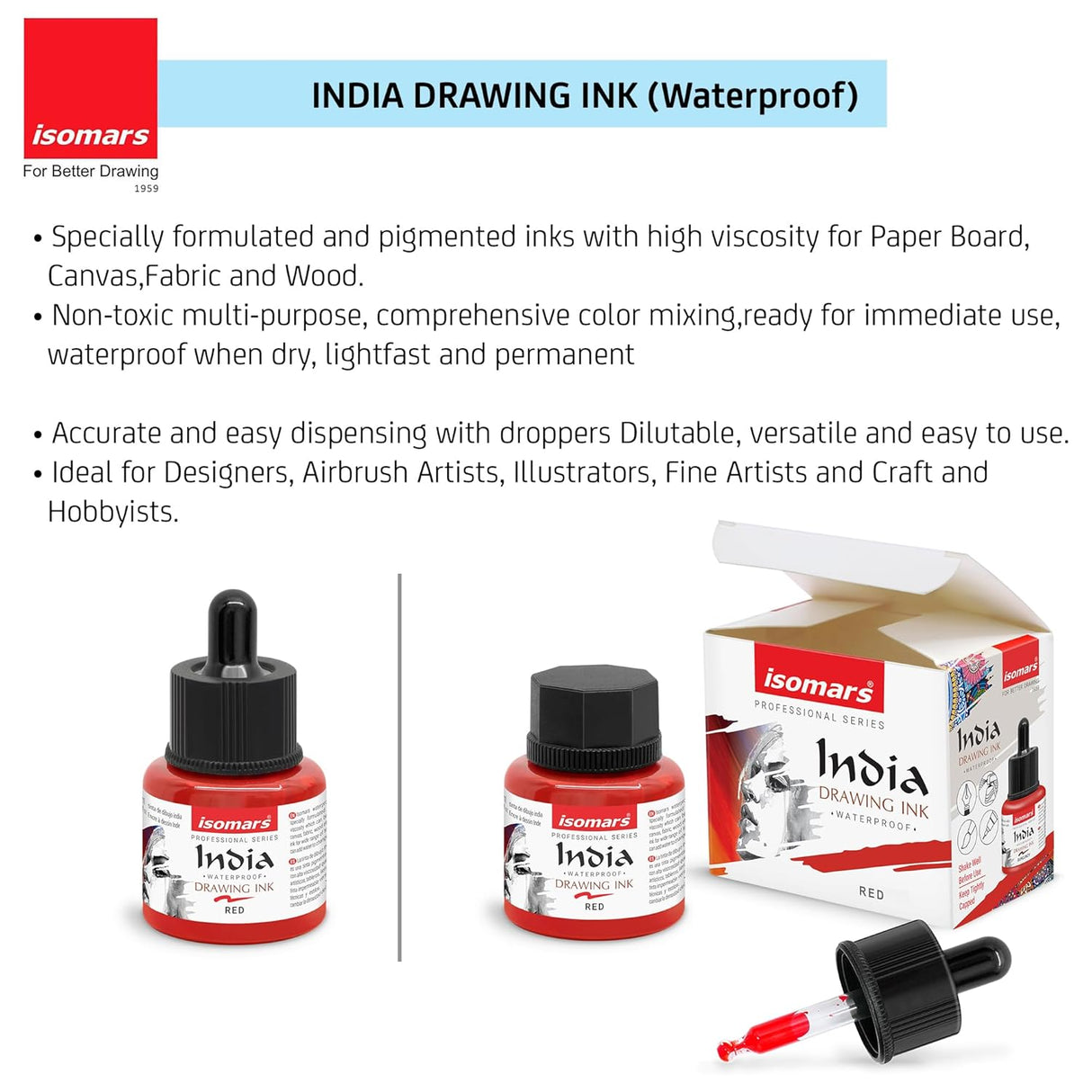 airbrush ink color set for painting