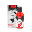India Waterproof Drawing Ink Red 100ml | Permanent Lightfast Artist Ink for Calligraphy, Airbrush, Illustration & Fabric Painting - Isomars