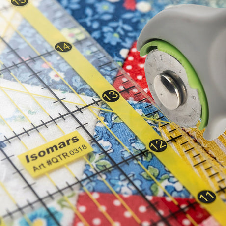 Isomars 3 x 18 Inch Acrylic Quilting Ruler for Sewing & Patchwork - Isomars
