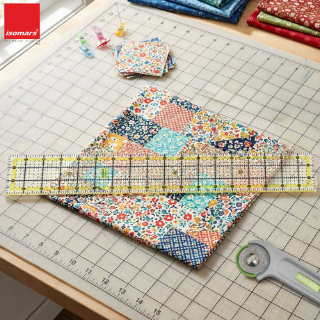 Isomars 3 x 18 Inch Acrylic Quilting Ruler for Sewing & Patchwork - Isomars