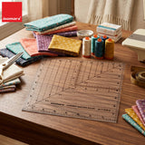 Isomars 8" x 8" Garment Quilting Ruler for Sewing & Cutting - Isomars