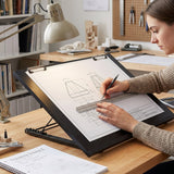 Isomars A3 Drawing Board 21 x 16" | Adjustable Angle – Black - Isomars