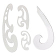Isomars Armhole Curve & French Curves Combo Set for Pattern Drafting - Isomars