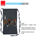 Isomars Brush Waist Apron Grey - Isomars