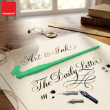 Isomars Calligraphy Pen Set with 2 Holders, 3 Nibs & Plastic Flange for elegant calligraphy and lettering - Isomars