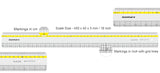 Isomars Clear Acrylic Ruler with Grid Lines 18 Inch | Transparent Precision Measuring Scale for Artists, Architects, Engineers, Designers & Students - Isomars