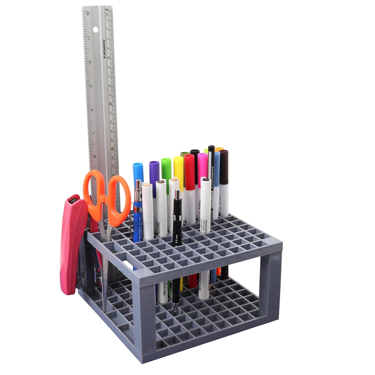 Isomars Creative Art Tools Holder | Desktop Art Supply Organiser (Without tools) - Isomars