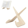 Isomars Detachable Wooden Book Stand for Hands Free Reading | Easy to Carry Portable Design - Isomars