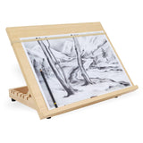 Isomars Drawing Board - Table Model - with 6 Different Working Angles - Drawing & Drafting Board with Elastic Support - A3 - Isomars