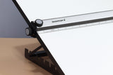 Isomars Drawing & Drafting Board Table Model with Parallel Motion Ruler | Professional Drafting & Technical Drawing Board - Isomars