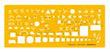 Isomars Electronics Circuit Design Template Stencil - Isomars