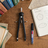 Isomars Engineering Compass with 2mm Lead & Sharpener - Isomars