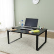 ISOMARS Extra Big Floor Desk Laptop Study Table for Work from Home, Online Classes, Card Games and Kid's Activities (Black - Extra Large) - Isomars