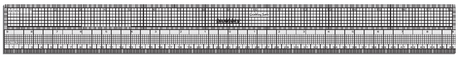Isomars Fashion Designing Kit, Tailoring Scale Set of 8, L-Square, Straight, Curved Rulers for Quilting and Tailoring - Isomars