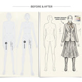 Isomars Female Human Figure Template for Fashion Designing-10 - Isomars