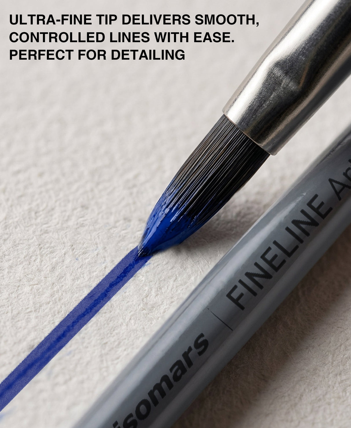 Isomars Fineline Spotter Brush Set of 7 for Miniature Painting & Fine Detailing - Isomars
