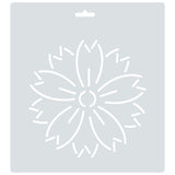 Isomars Floral Quilting Template for Sewing, Patchwork & Embroidery 10115 - Isomars