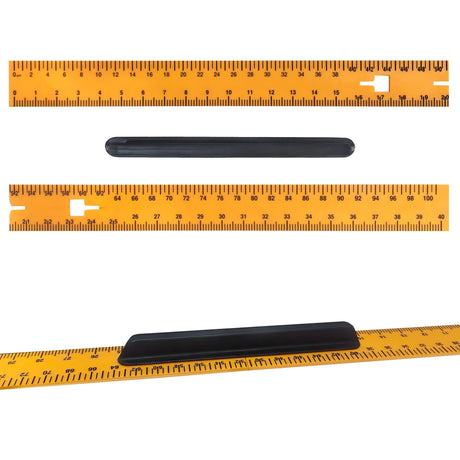 Isomars Folded Ruler 100cm with Handle for Classroom Teaching - Isomars