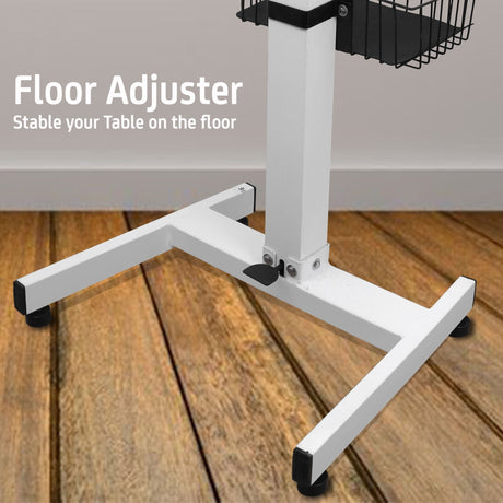 Isomars Height Adjustable Laptop Table | Sit & Stand Desk for Home & Office - Isomars
