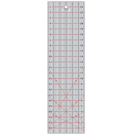 Isomars Imperial Design Quilting Ruler - 6" x 24" - Isomars