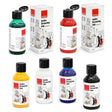 Isomars India Waterproof Drawing Ink, 100ml x 6 Colours, Fadeproof, Non-Toxic, Professional Art Supplies - Isomars
