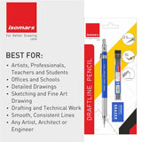 Isomars Jewellery Design Drawing & Drafting Template with 0.5mm Mechanical Pencil - Isomars