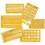 Isomars Jewellery Design Templates Set of 6 | Professional Stencils - Isomars