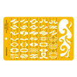 Isomars Jewellery Top View Design Template Stencil Art No. 2020 - Isomars