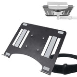 Isomars Laptop Tray for Monitor Arms and Stands (Tray Only) Adjustable Laptop Arm Mount Tray, Size : 12"- 17" (Black) - Isomars