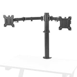 Isomars Monitor Arm Mount Stand Double Screen (Monitor) - Adjustable Height & Angles - Isomars