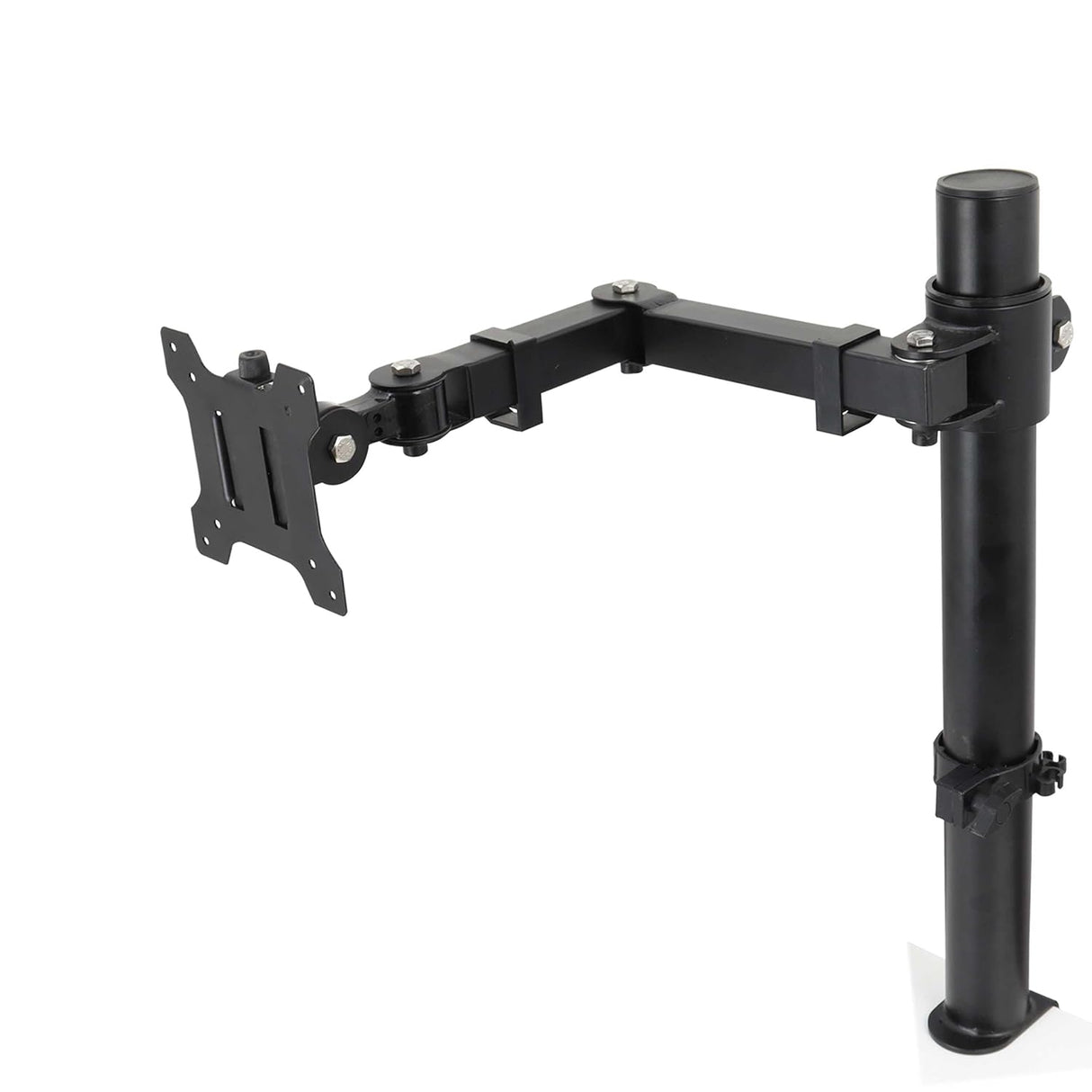 Isomars Monitor Mount Stand Single Screen - Adjustable Height & Angles - Isomars