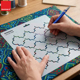 Isomars Moroccan Quilting Template Stencil for Patchwork & Sewing 10096 - Isomars