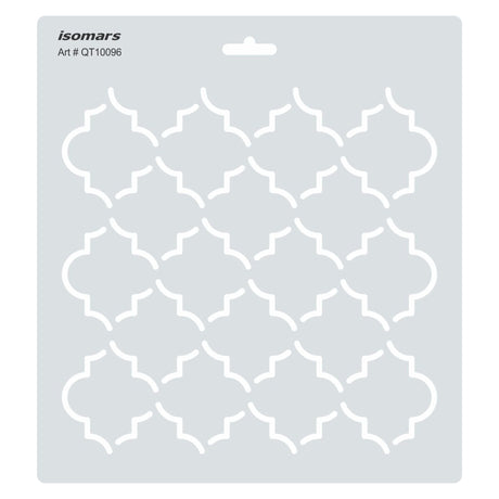 Isomars Moroccan Quilting Template Stencil for Patchwork & Sewing 10096 - Isomars