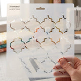 Isomars Moroccan Quilting Template Stencil for Patchwork & Sewing 10096 - Isomars