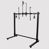 ISOMARS Overhead Camera & Phone Stand | Adjustable 10 Height Levels Product Photography Stand with Dual Light Holders, Background Sheet Brackets & Clips for Overhead Photos & Videos - Isomars