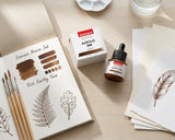 Isomars Professional Acrylic Ink Brown 35 ml Waterproof Dropper Bottle - Isomars