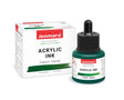 Isomars Professional Acrylic Ink Forest Green 35 ml, Waterproof Dropper - Isomars