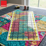 Isomars Quilting Ruler 6 x 12 Inch | Garment Patchwork Ruler - Isomars