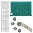 Isomars Quilting Ruler and Rotary Cutter Combo - Isomars
