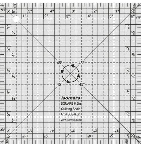 Isomars Quilting Stencil Set of 2 | Quilting Ruler For Fashion Designing - Isomars